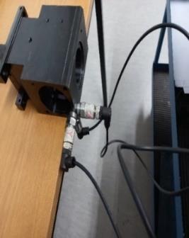Three-axis accelerometers mounted on a toolholder